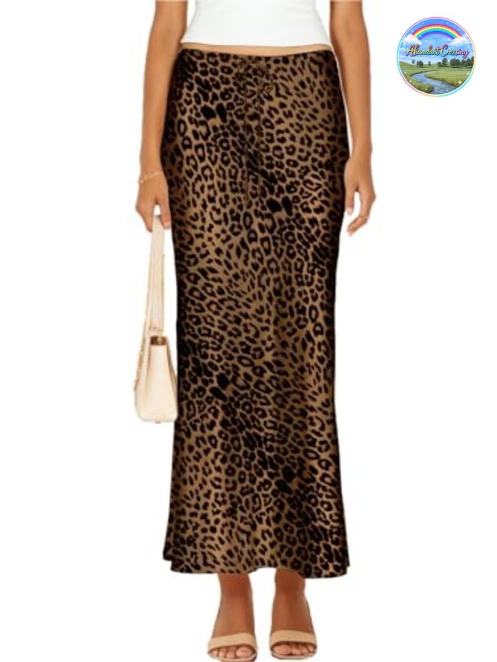 Womens Satin Silk Maxi Skirt Drawstring A-Line Long Flowy